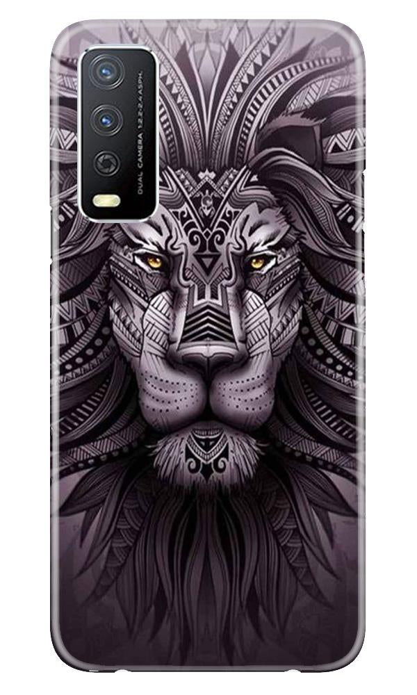 Lion Mobile Back Case for Vivo Y12s (Design - 315) Lion Mobile Back Case for Vivo Y12s (Design - 315)