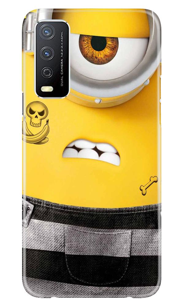 Minion Mobile Back Case for Vivo Y12s (Design - 324) Minion Mobile Back Case for Vivo Y12s (Design - 324)