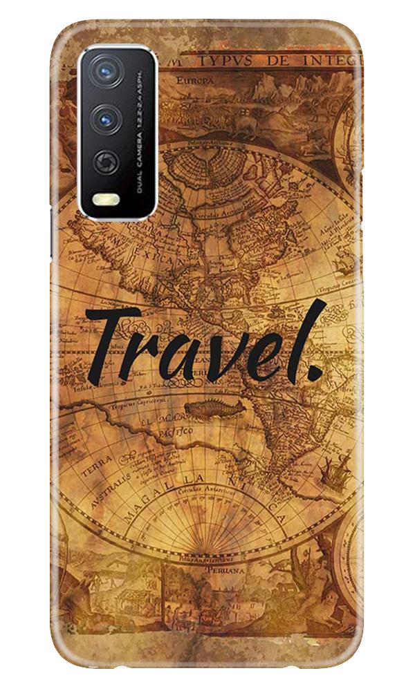 Travel Mobile Back Case for Vivo Y12s (Design - 375) Travel Mobile Back Case for Vivo Y12s (Design - 375)