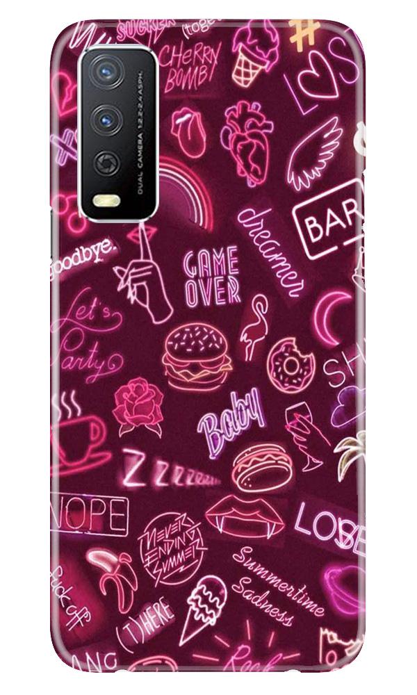 Party Theme Mobile Back Case for Vivo Y12s (Design - 392) Party Theme Mobile Back Case for Vivo Y12s (Design - 392)