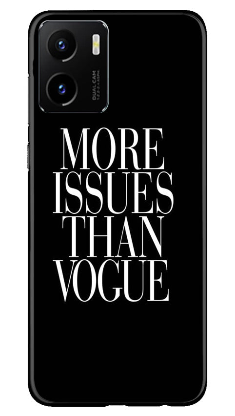 More Issues than Vague Mobile Back Case for Vivo Y15C (Design - 74) More Issues than Vague Case for Vivo Y15C