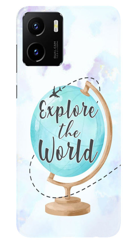 Explore the World Mobile Back Case for Vivo Y15C (Design - 176) Explore the World Case for Vivo Y15C (Design No. 176)