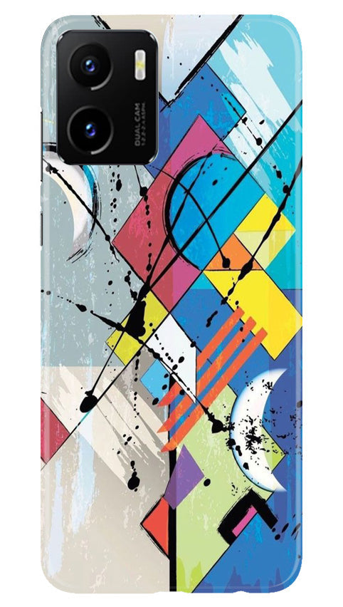 Modern Art Mobile Back Case for Vivo Y15C (Design - 204) Modern Art Case for Vivo Y15C (Design No. 204)