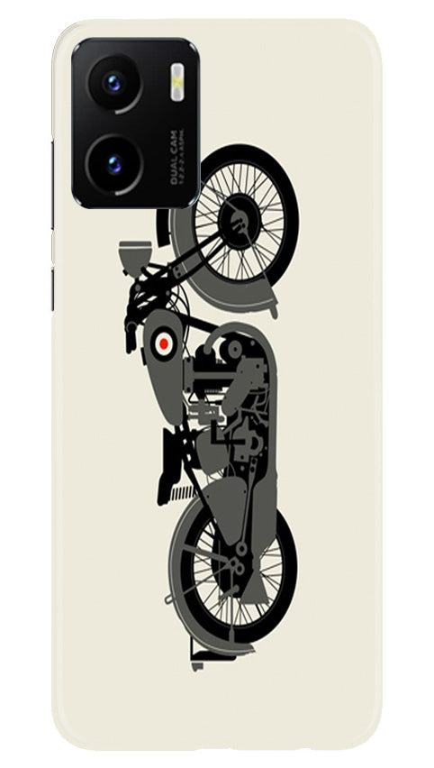 MotorCycle Mobile Back Case for Vivo Y15C (Design - 228) MotorCycle Case for Vivo Y15C (Design No. 228)