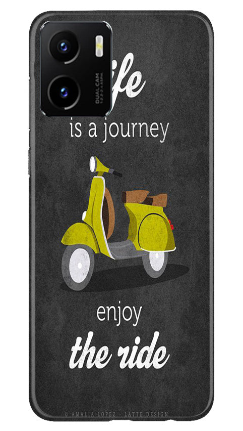 Life is a Journey Mobile Back Case for Vivo Y15C (Design - 230) Life is a Journey Case for Vivo Y15C (Design No. 230)