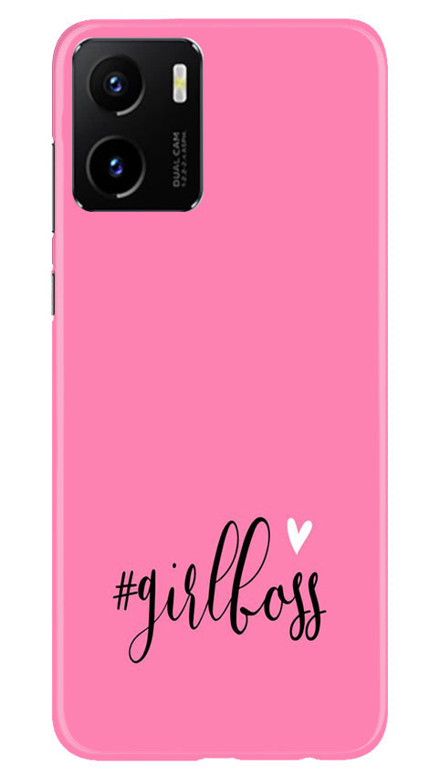 Girl Boss Pink Mobile Back Case for Vivo Y15C (Design - 238) Girl Boss Pink Case for Vivo Y15C (Design No. 238)