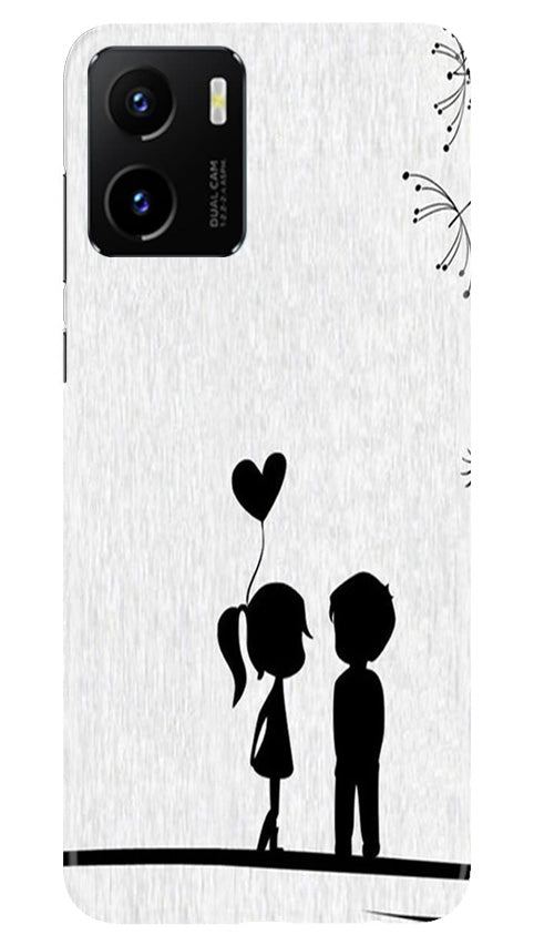 Cute Kid Couple Mobile Back Case for Vivo Y15C (Design - 252) Cute Kid Couple Case for Vivo Y15C (Design No. 252)