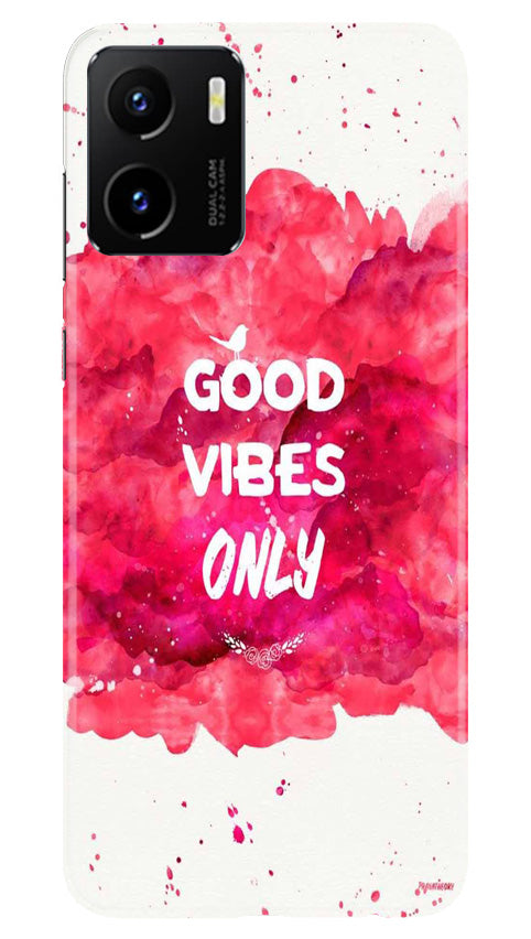 Good Vibes Only Mobile Back Case for Vivo Y15C (Design - 351) Good Vibes Only Mobile Back Case for Vivo Y15C (Design - 351)
