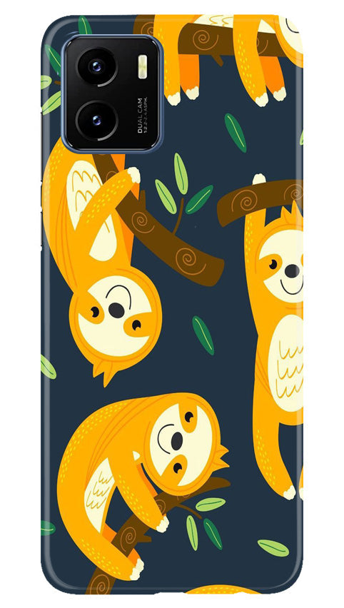 Racoon Pattern Mobile Back Case for Vivo Y15s (Design - 2) Racoon Pattern Case for Vivo Y15s