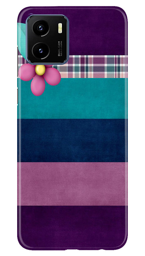 Purple Blue Mobile Back Case for Vivo Y15s (Design - 37) Purple Blue Case for Vivo Y15s