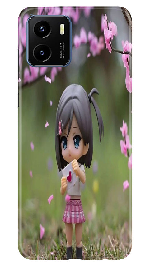 Cute Girl Mobile Back Case for Vivo Y15s (Design - 92) Cute Girl Case for Vivo Y15s