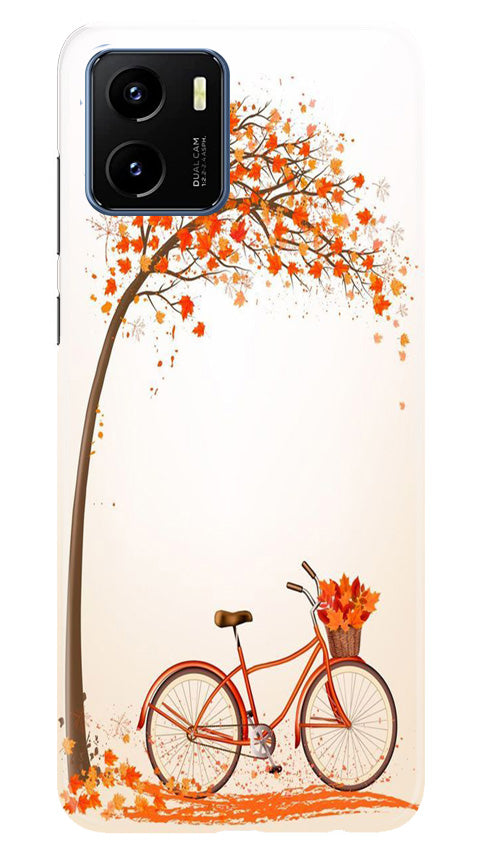 Bicycle Mobile Back Case for Vivo Y15s (Design - 161) Bicycle Case for Vivo Y15s (Design - 161)