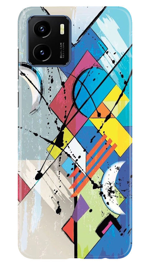 Modern Art Mobile Back Case for Vivo Y15s (Design - 203) Modern Art Case for Vivo Y15s (Design No. 203)