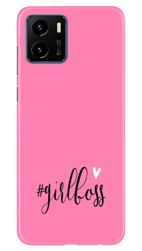 Girl Boss Black Mobile Back Case for Vivo Y15s (Design - 237) Girl Boss Black Case for Vivo Y15s (Design No. 237)