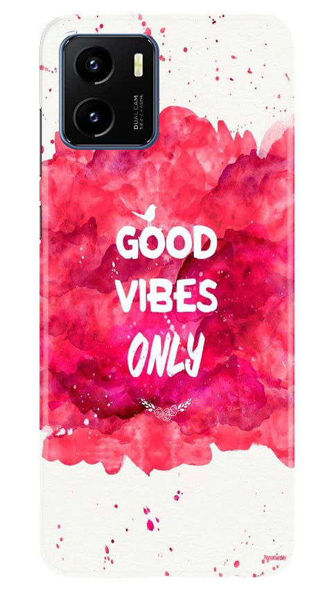 Good Vibes Only Mobile Back Case for Vivo Y15s (Design - 351) Good Vibes Only Mobile Back Case for Vivo Y15s (Design - 351)