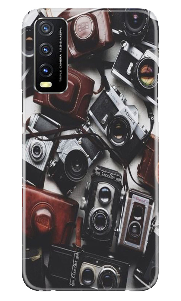 Cameras Mobile Back Case for Vivo Y20A (Design - 57) Cameras Case for Vivo Y20A