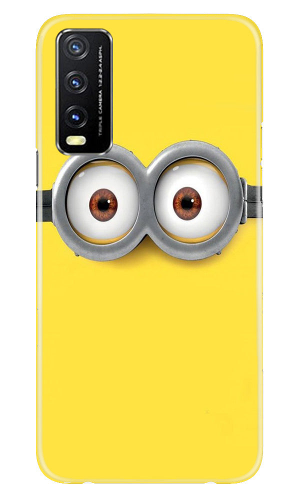 Minions Mobile Back Case for Vivo Y20A (Design - 128) Minions Case for Vivo Y20A (Design - 128)