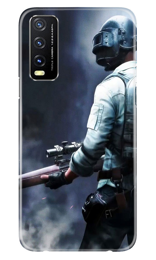 Pubg Mobile Back Case for Vivo Y20T (Design - 148) Pubg Case for Vivo Y20T (Design - 148)