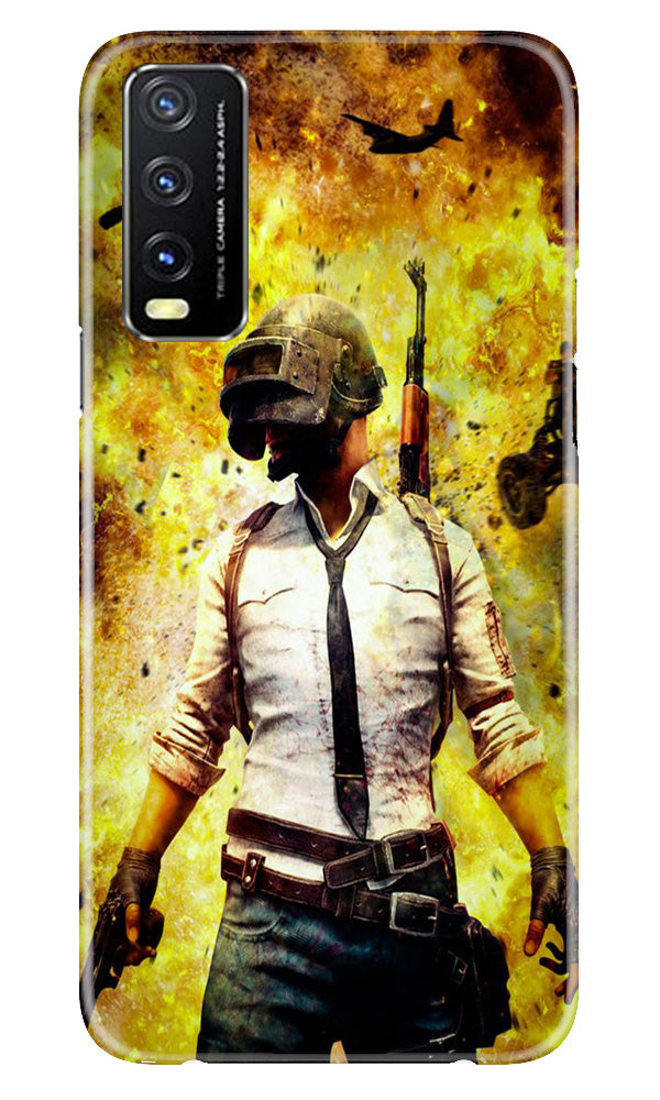 Pubg Mobile Back Case for Vivo Y20A (Design - 149) Pubg Case for Vivo Y20A (Design - 149)