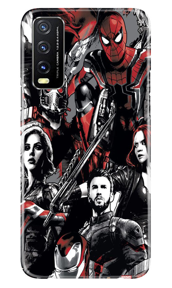 Avengers Mobile Back Case for Vivo Y20T (Design - 159) Avengers Case for Vivo Y20T (Design - 159)