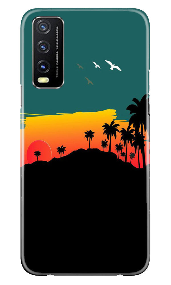 Sky Trees Mobile Back Case for Vivo Y20T (Design - 160) Sky Trees Case for Vivo Y20T (Design - 160)