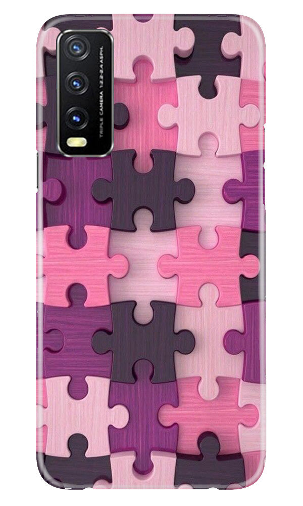 Puzzle Mobile Back Case for Vivo Y20T (Design - 168) Puzzle Case for Vivo Y20T (Design - 168)