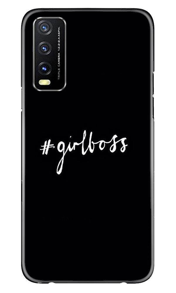 #GirlBoss Mobile Back Case for Vivo Y20T (Design - 235) #GirlBoss Case for Vivo Y20T (Design No. 235)