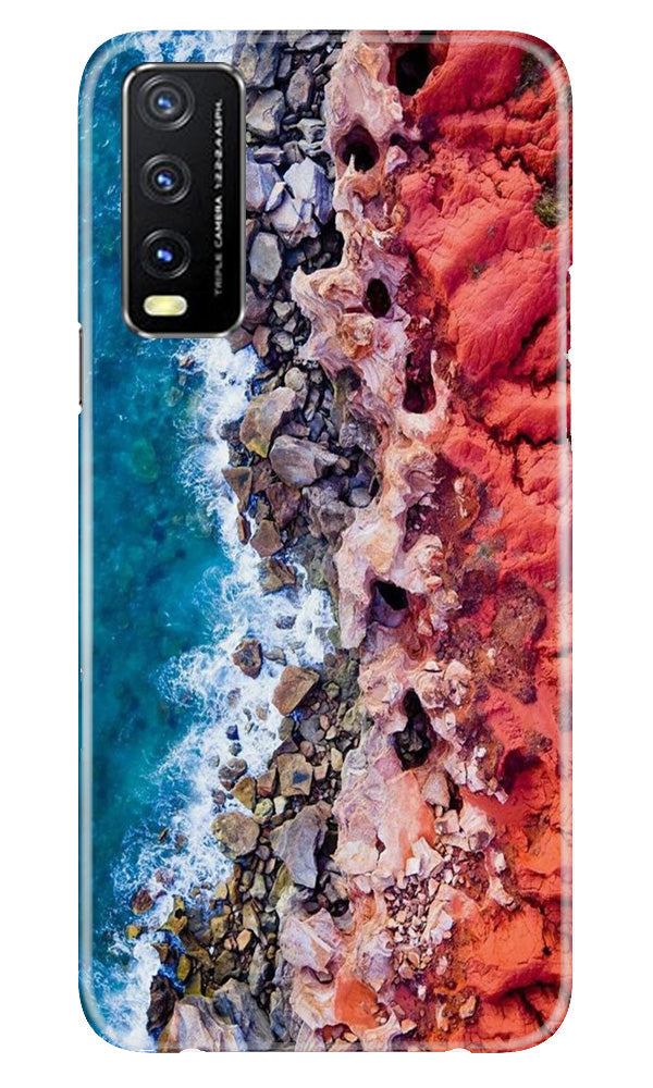 Sea Shore Mobile Back Case for Vivo Y20T (Design - 242) Sea Shore Case for Vivo Y20T (Design No. 242)