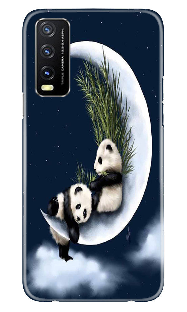 Panda Moon Mobile Back Case for Vivo Y20A (Design - 280) Panda Moon Mobile Back Case for Vivo Y20A (Design - 280)