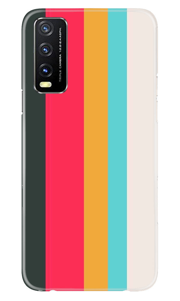 Color Pattern Mobile Back Case for Vivo Y20A (Design - 328) Color Pattern Mobile Back Case for Vivo Y20A (Design - 328)