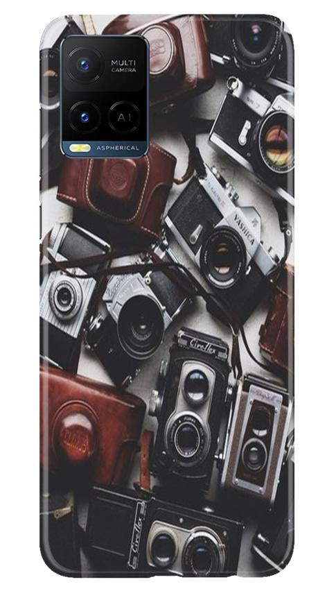 Cameras Mobile Back Case for Vivo Y21 (Design - 57) Cameras Case for Vivo Y21