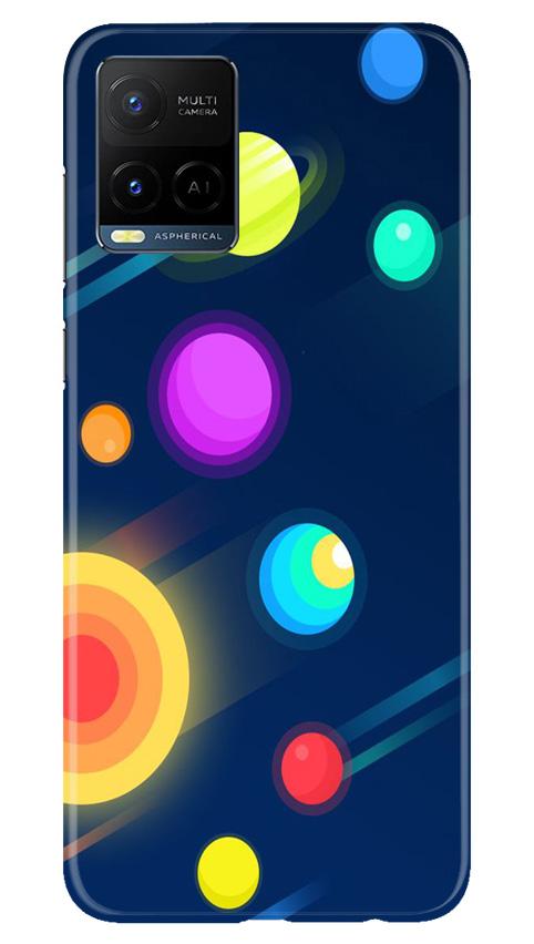 Solar Planet Mobile Back Case for Vivo Y21 (Design - 197) Solar Planet Case for Vivo Y21 (Design - 197)