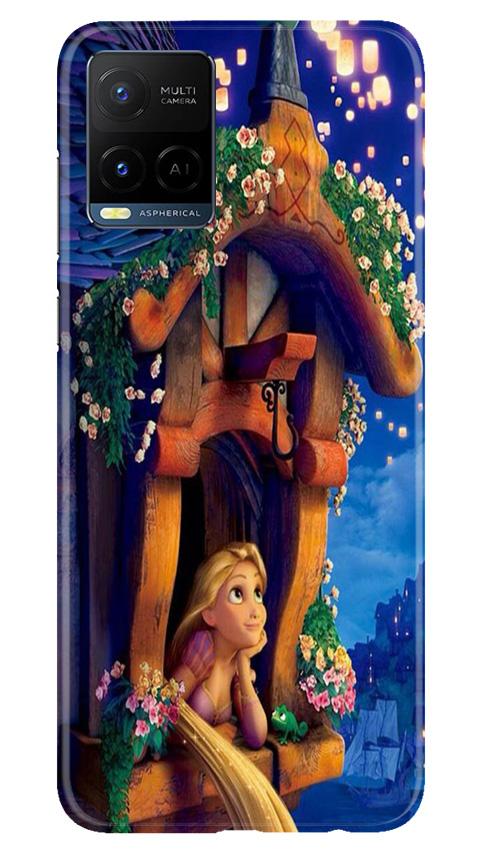 Cute Girl Mobile Back Case for Vivo Y21 (Design - 198) Cute Girl Case for Vivo Y21 (Design - 198)
