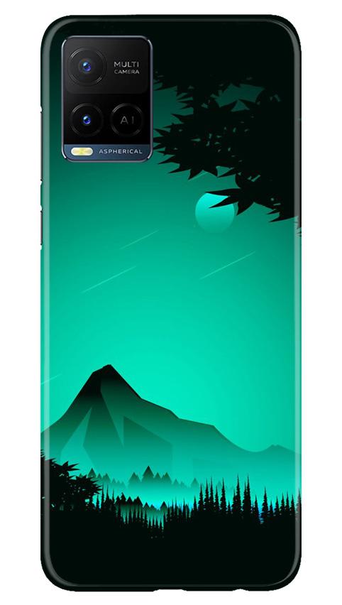 Moon Mountain Mobile Back Case for Vivo Y21 (Design - 204) Moon Mountain Case for Vivo Y21 (Design - 204)