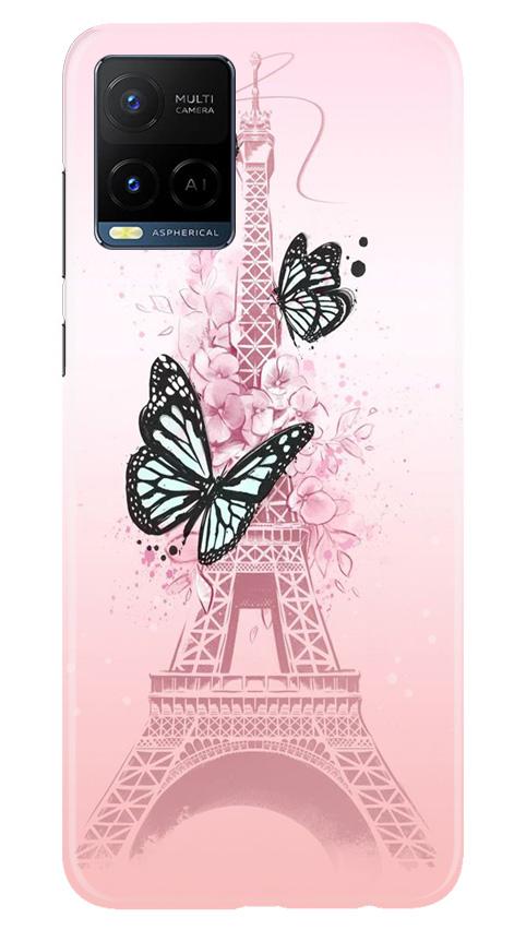 Eiffel Tower Mobile Back Case for Vivo Y21 (Design - 211) Eiffel Tower Case for Vivo Y21 (Design No. 211)