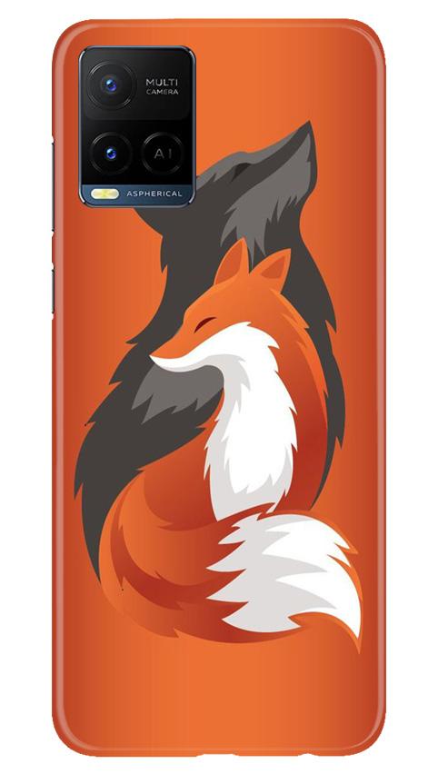 Wolf Mobile Back Case for Vivo Y21 (Design - 224) Wolf Case for Vivo Y21 (Design No. 224)