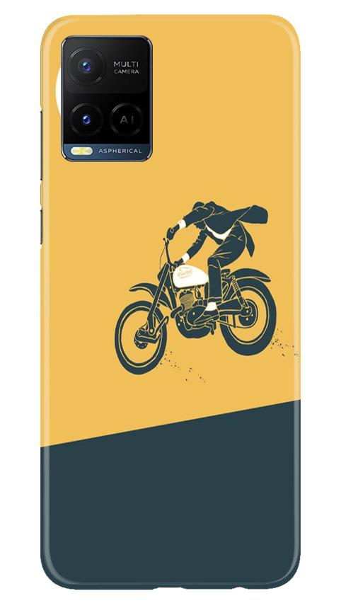 Bike Lovers Mobile Back Case for Vivo Y21 (Design - 256) Bike Lovers Case for Vivo Y21 (Design No. 256)