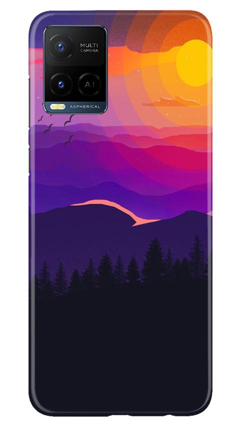 Sun Set Mobile Back Case for Vivo Y21 (Design - 279) Sun Set Case for Vivo Y21 (Design No. 279)