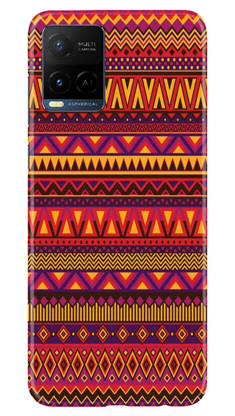 Zigzag line pattern2 Mobile Back Case for Vivo Y21T (Design - 10) Zigzag line pattern2 Case for Vivo Y21T