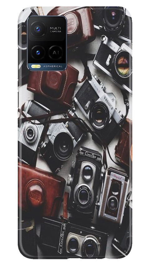 Cameras Mobile Back Case for Vivo Y21T (Design - 57) Cameras Case for Vivo Y21T
