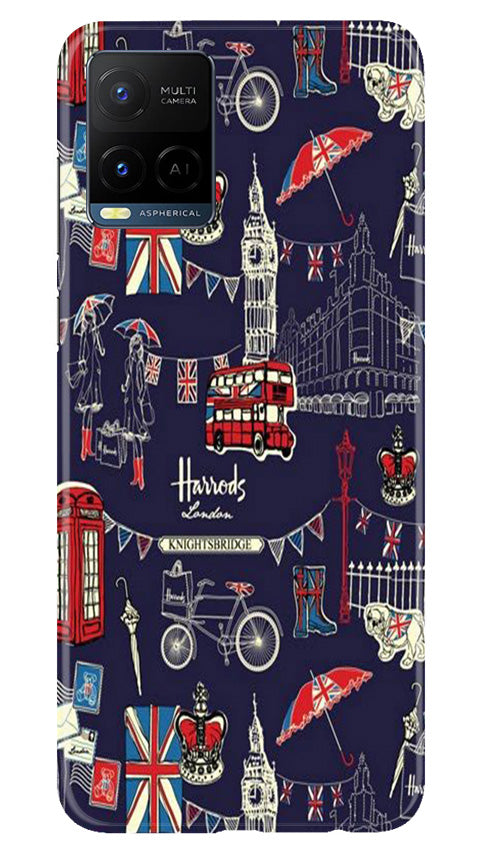 Love London Mobile Back Case for Vivo Y21T (Design - 75) Love London Case for Vivo Y21T