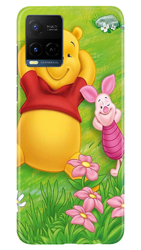 Winnie The Pooh Mobile Back Case for Vivo Y21A (Design - 308) Winnie The Pooh Mobile Back Case for Vivo Y21A (Design - 308)