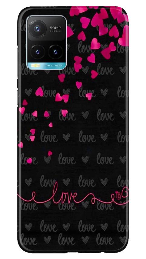 Love in Air Mobile Back Case for Vivo Y33s (Design - 89) Love in Air Case for Vivo Y33s