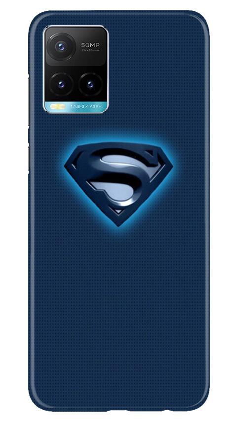 Superman Superhero Mobile Back Case for Vivo Y33s (Design - 117) Superman Superhero Case for Vivo Y33s (Design - 117)