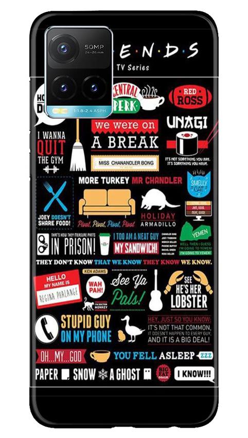 Friends Mobile Back Case for Vivo Y33s (Design - 145) Friends Case for Vivo Y33s (Design - 145)