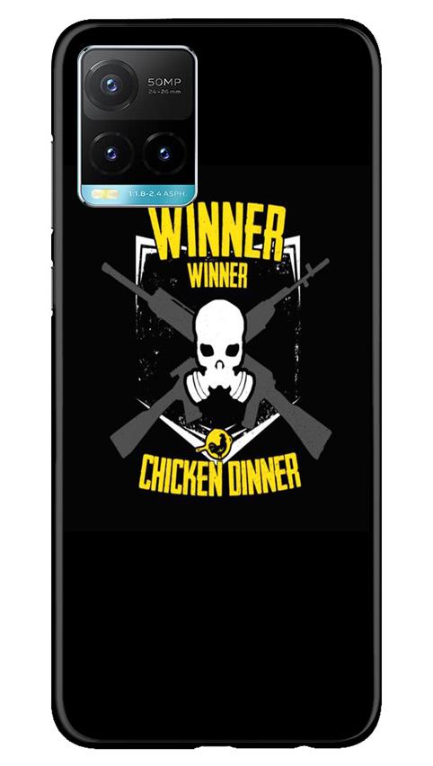 Winner Winner Chicken Dinner Mobile Back Case for Vivo Y33s (Design - 178) Winner Winner Chicken Dinner Case for Vivo Y33s (Design - 178)