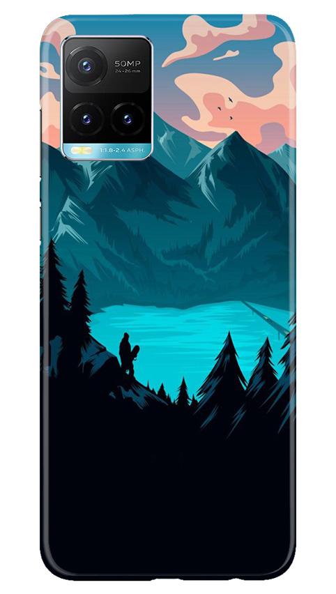 Mountains Mobile Back Case for Vivo Y33s (Design - 186) Mountains Case for Vivo Y33s (Design - 186)