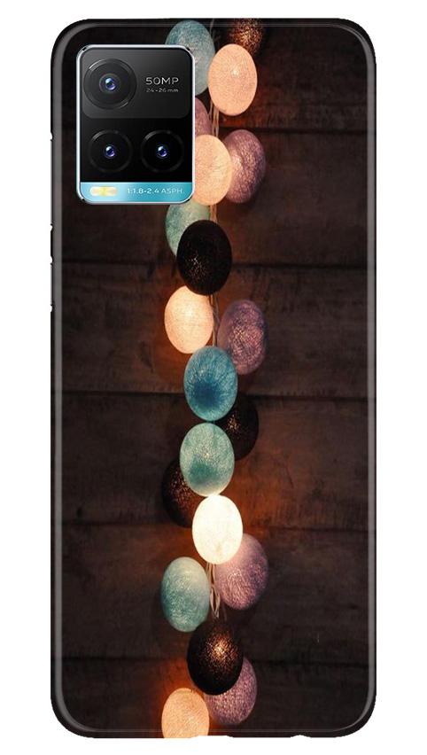 Party Lights Mobile Back Case for Vivo Y33s (Design - 209) Party Lights Case for Vivo Y33s (Design No. 209)