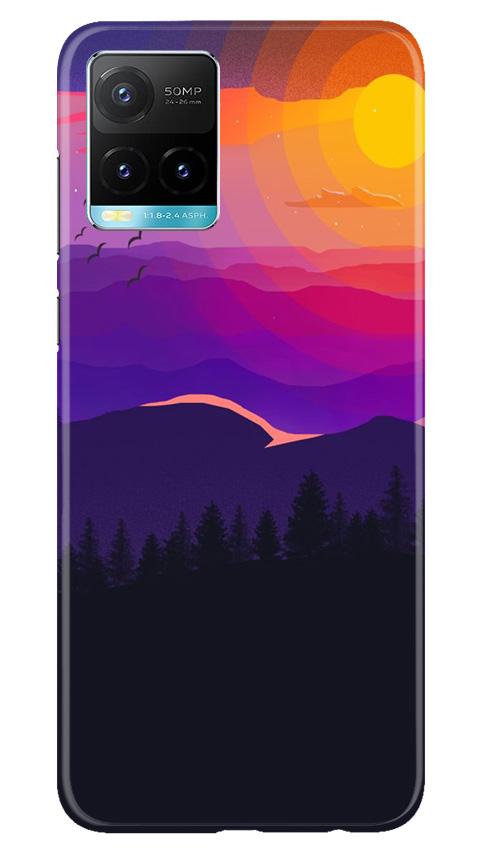 Sun Set Mobile Back Case for Vivo Y33s (Design - 279) Sun Set Case for Vivo Y33s (Design No. 279)