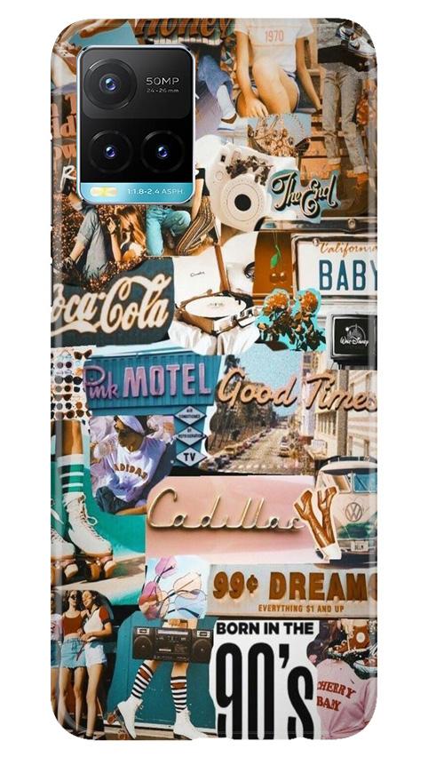 Vintage Design Mobile Back Case for Vivo Y33s (Design - 284) Vintage Design Case for Vivo Y33s (Design No. 284)